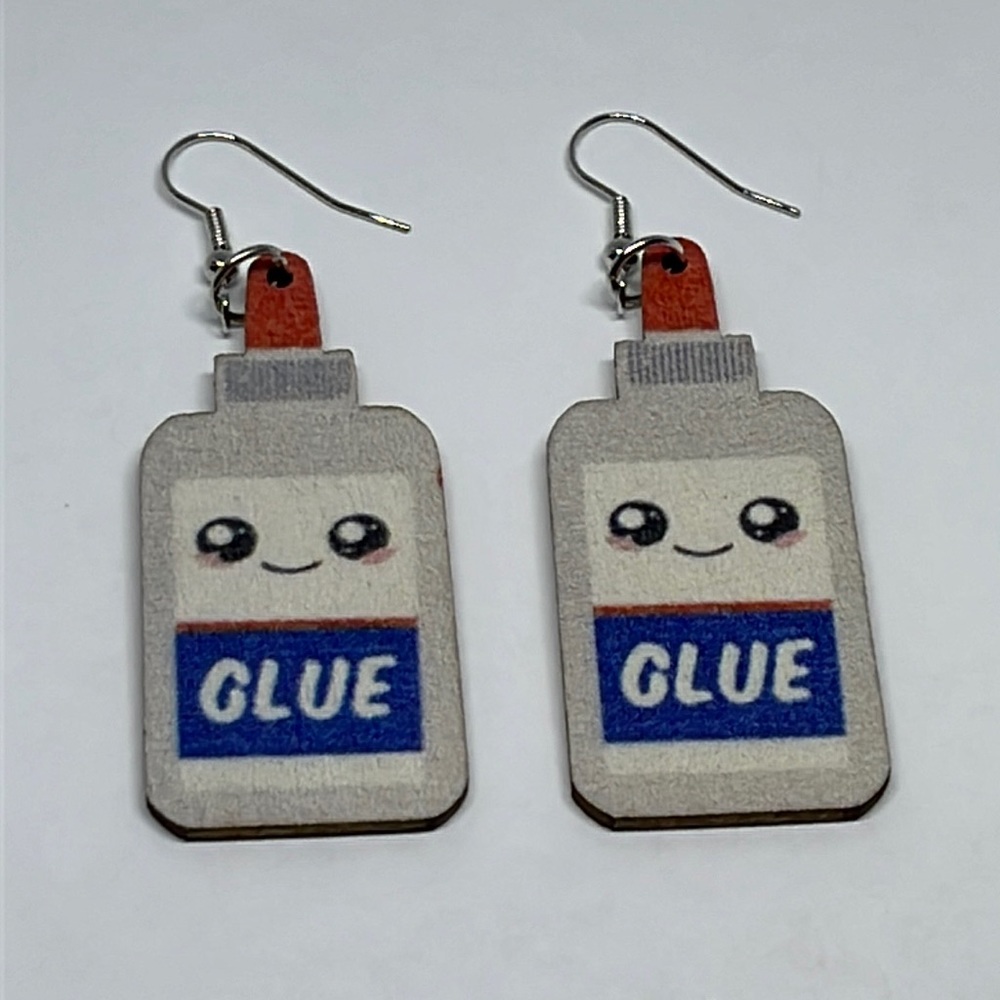 Earrings Glue‎ Bottle gift Teacher Mom